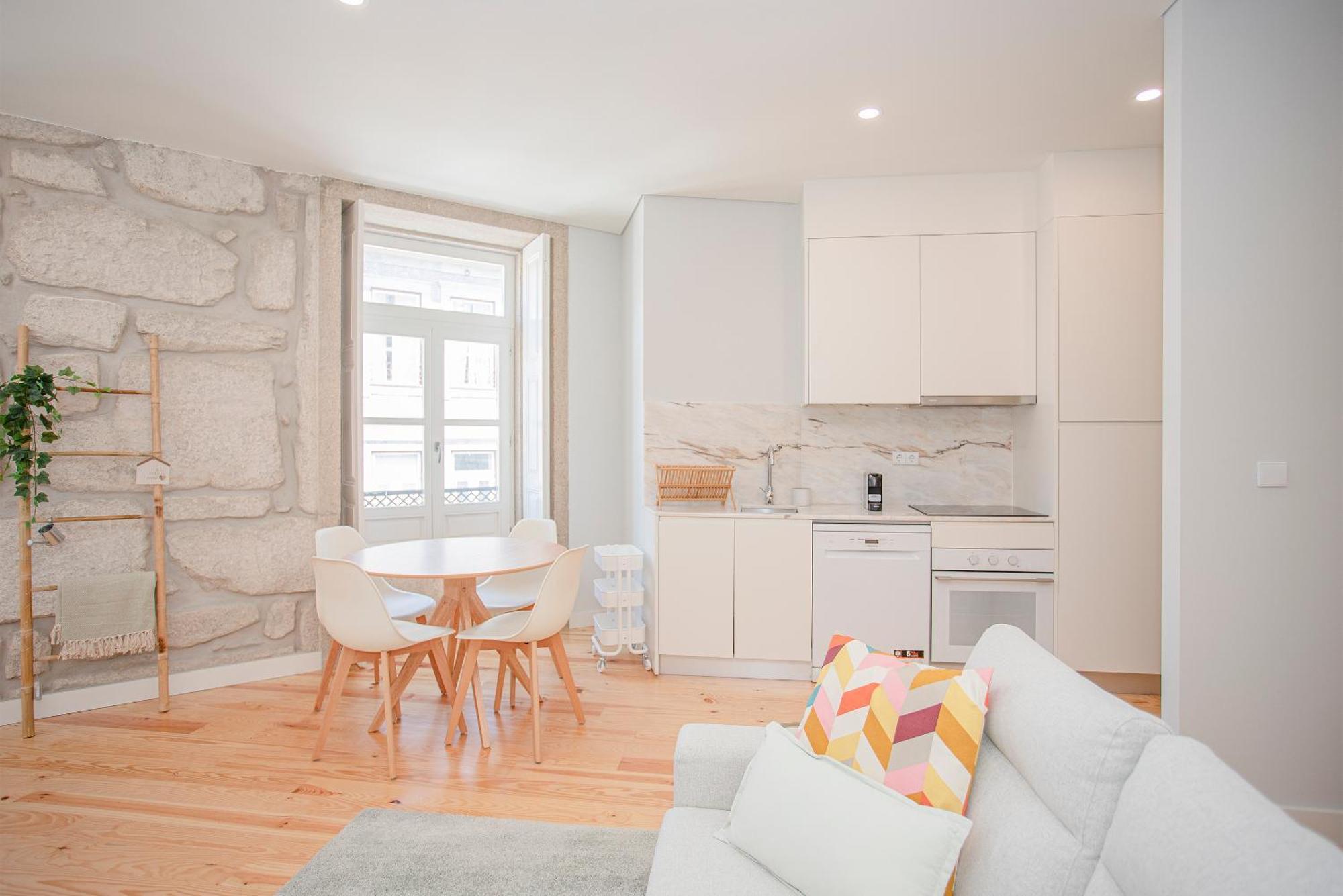 Liiiving In Porto - Aliados Stone Apartment Bagian luar foto